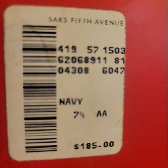 Vintage Charles Jourdan Classic Blue Suede Pump - Picture 8 of 8